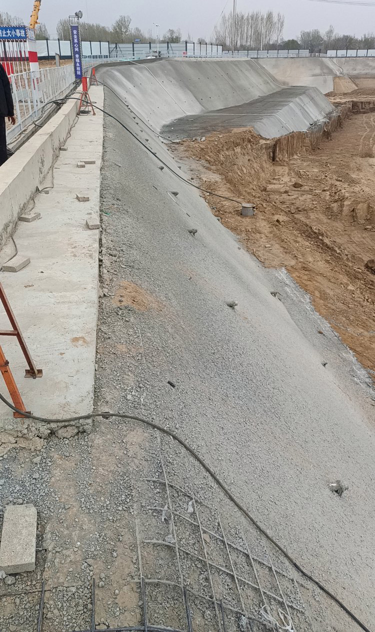 运城垣曲县挂网喷浆